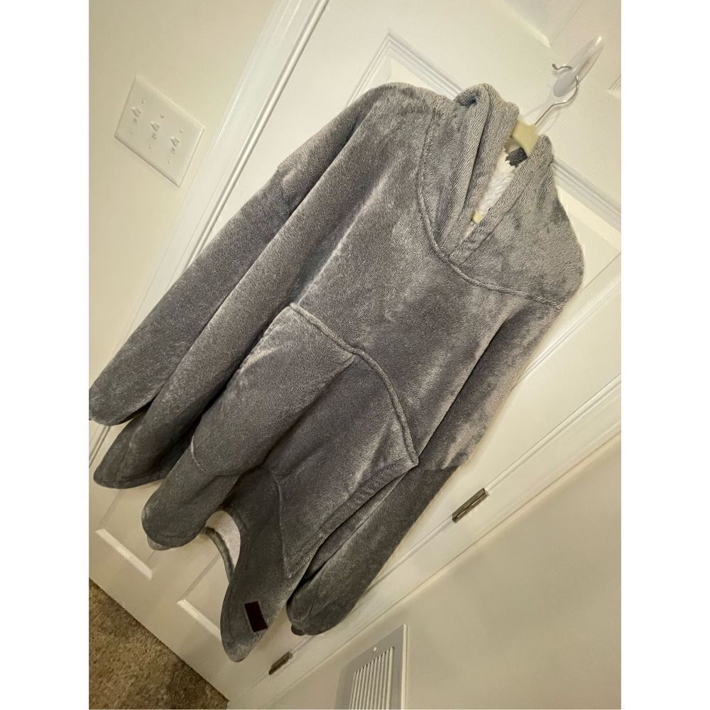 Catalonia oversized wearable blanket hoodie grey one size super soft